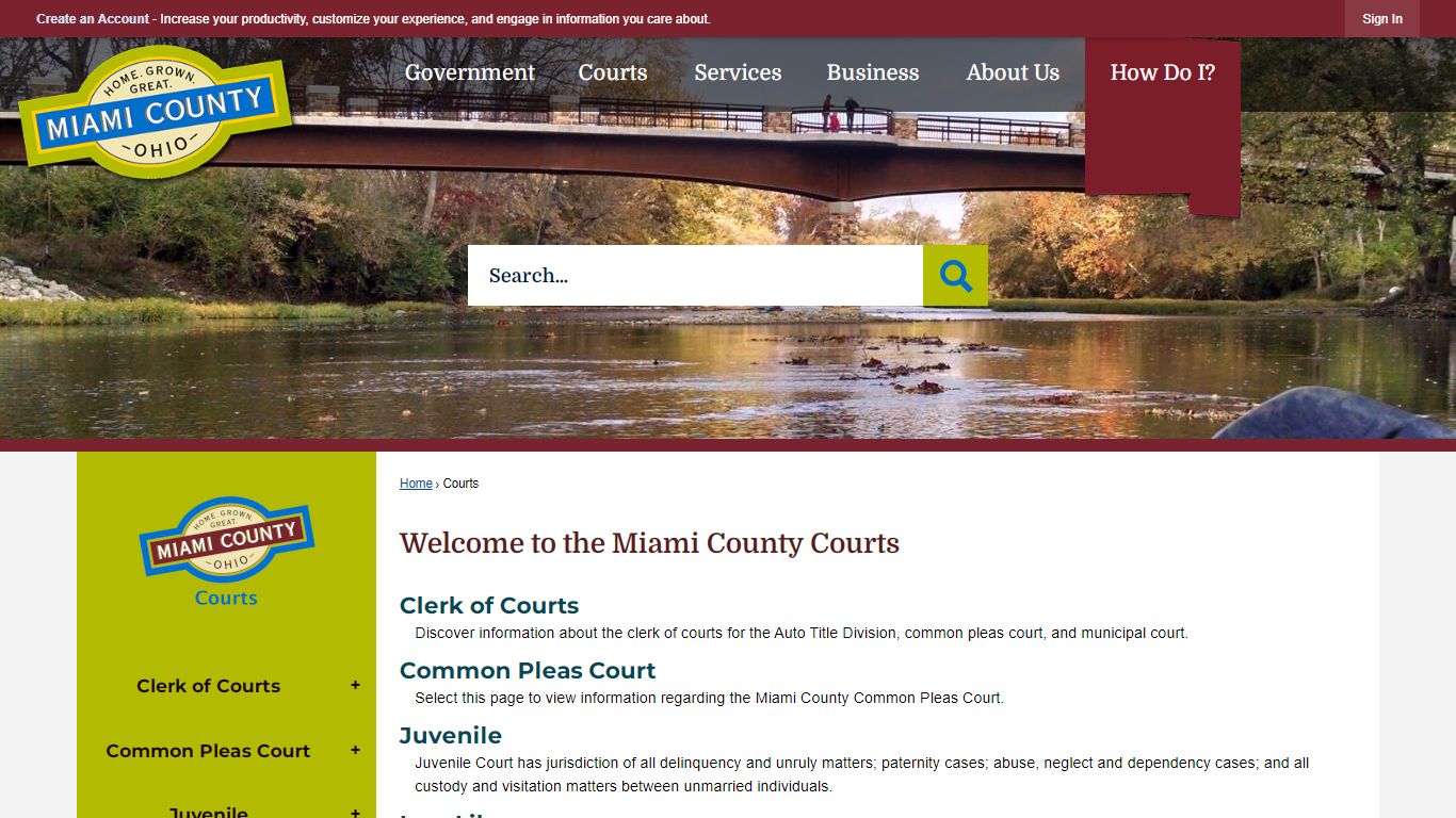 Welcome to the Miami County Courts | Miami County, OH ...